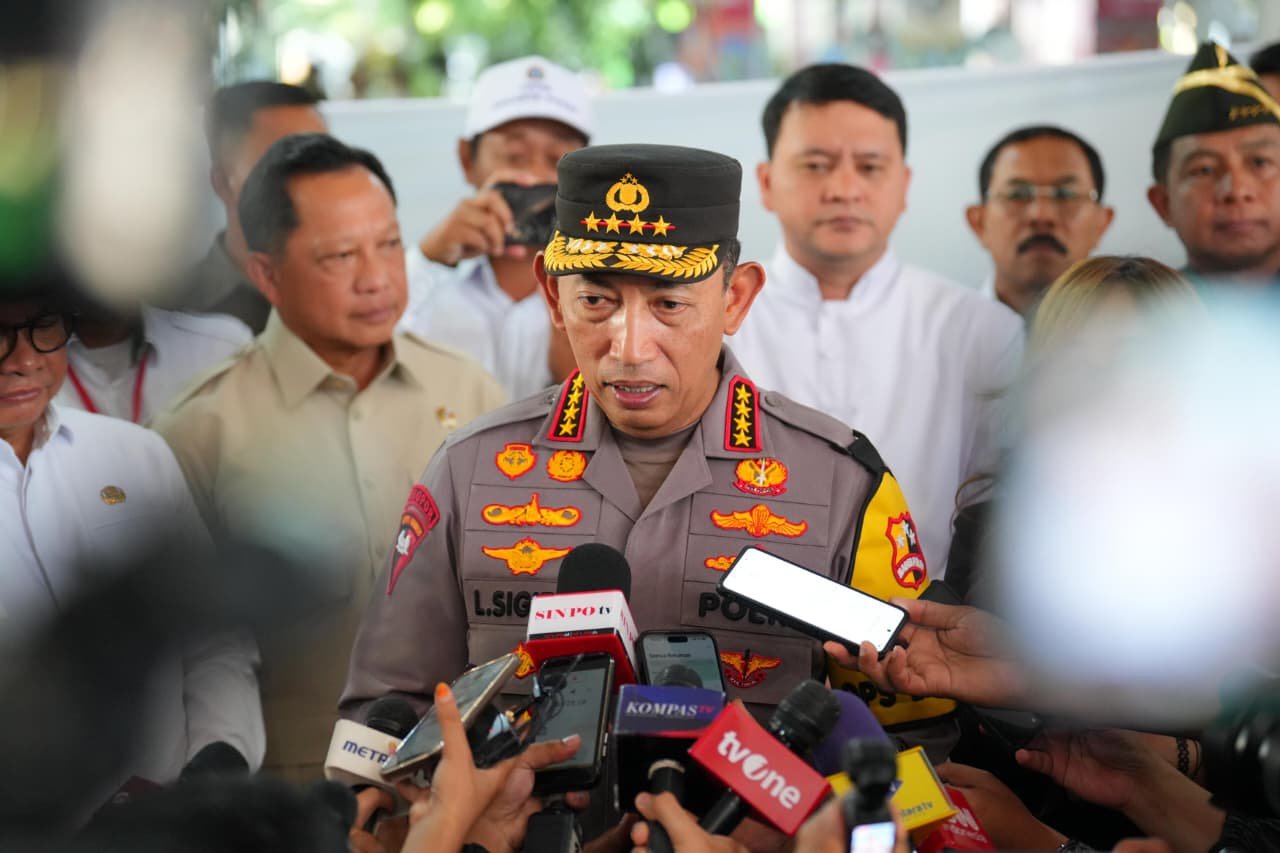 Kapolri Kerahkan 147 Ribu Personel Gabungan untuk Amankan Nataru